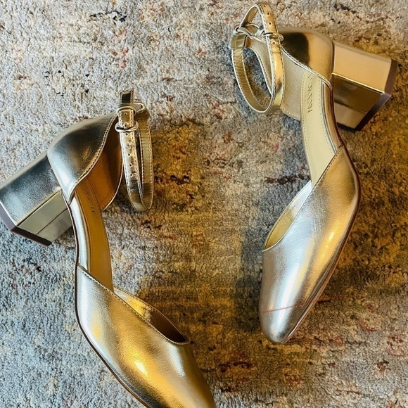 J. Crew Ankle Strap Block Heels NWT - Picture 2 of 8